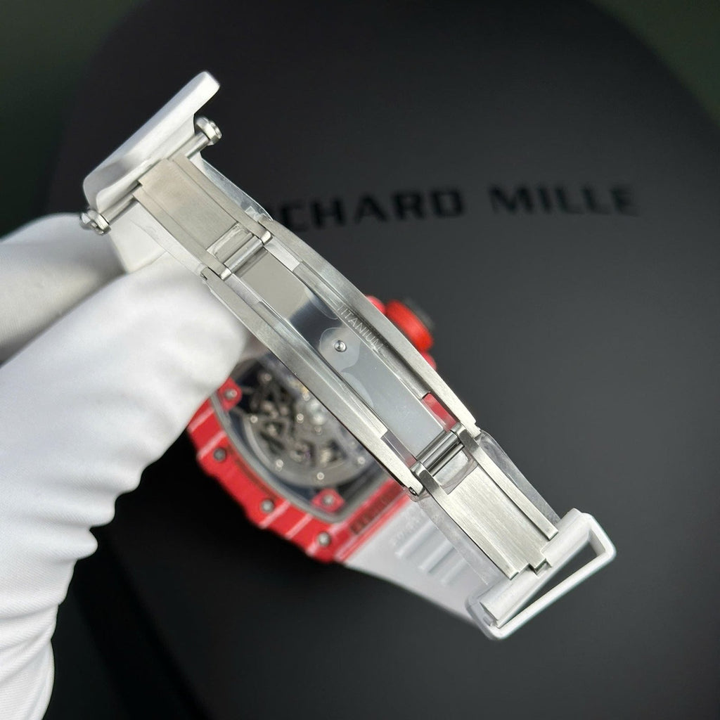 Richard Mille Watch RM35-02 Rafael Nadal Red Quartz 44mm