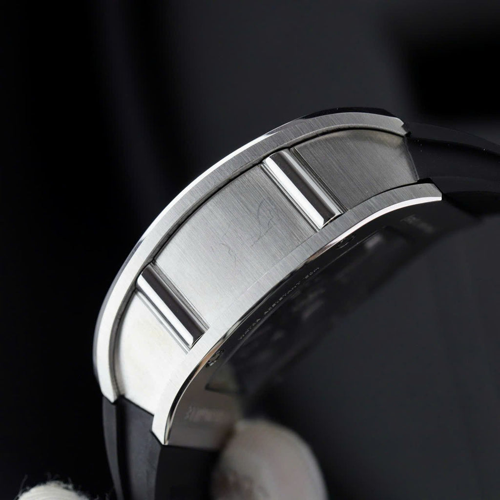 Richard Mille Watch RM010 Black Rubber Strap 40mm