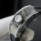 Richard Mille Watch RM010 Black Rubber Strap 40mm