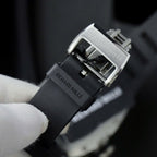 Richard Mille Watch RM010 Black Rubber Strap 40mm