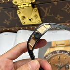 Richard Mille Watch RM035 Americas Toro Black Ceramic Rubber Strap 40x48mm