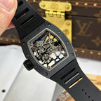 Richard Mille Watch RM035 Americas Toro Black Ceramic Rubber Strap 40x48mm