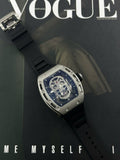 Richard Mille Watch RM052 Flyback Tourbillon Skull Rubber Strap 43mm