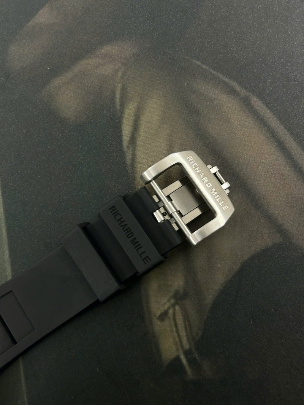 Richard Mille Watch RM052 Flyback Tourbillon Skull Rubber Strap 43mm