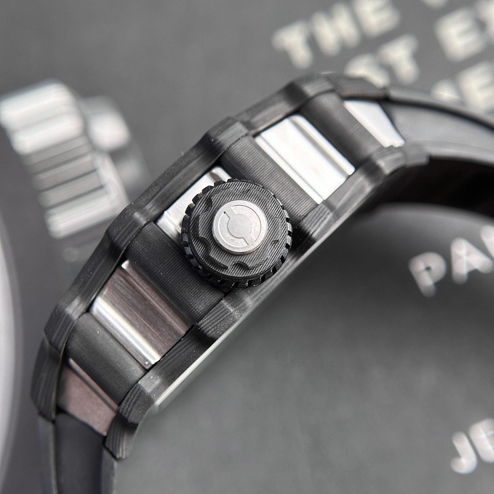 Richard Mille Watch RM21-02 Tourbillon Aerodyne Rubber Strap 43mm