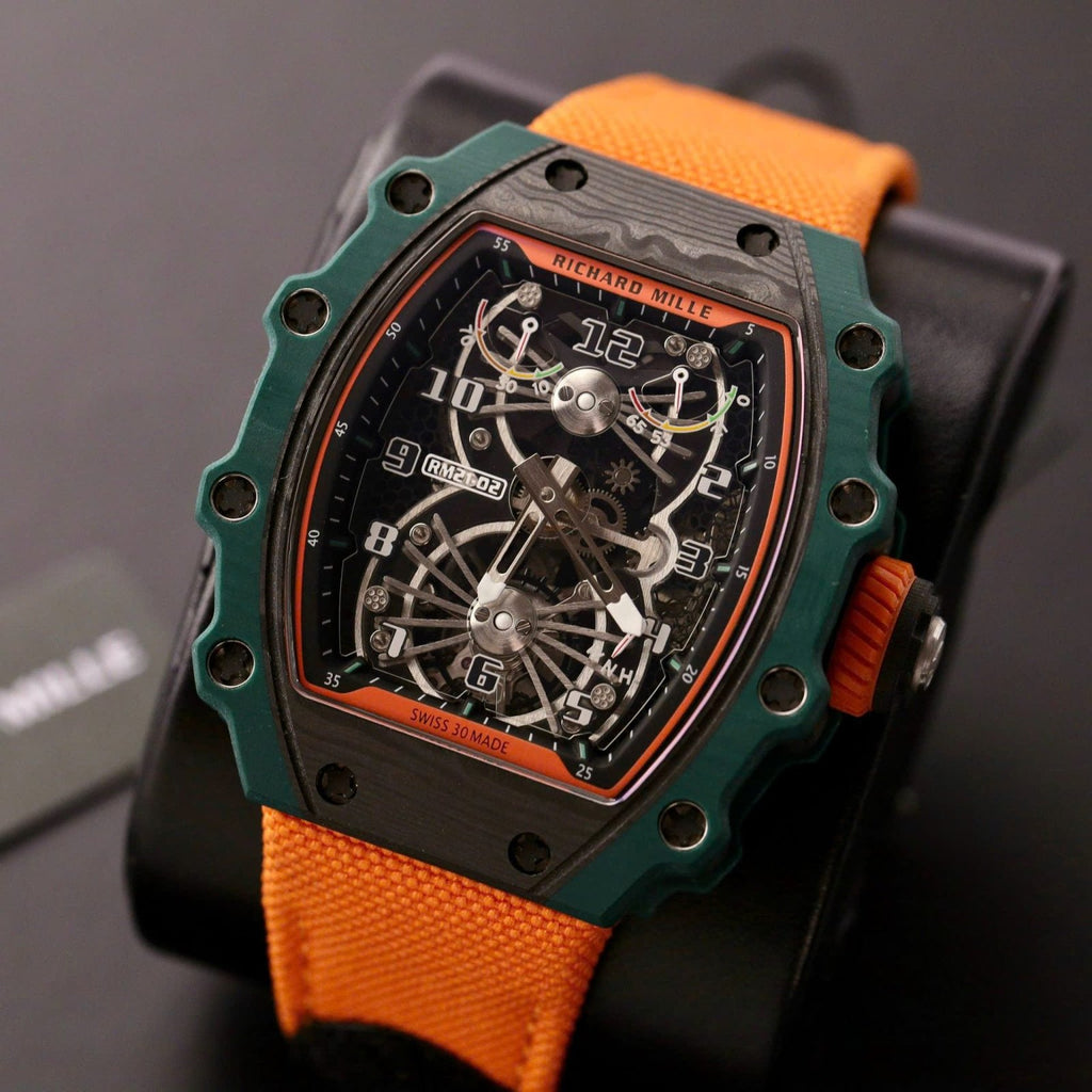 Richard Mille Watch RM21-02 Tourbillon Aerodyne Green 43mm