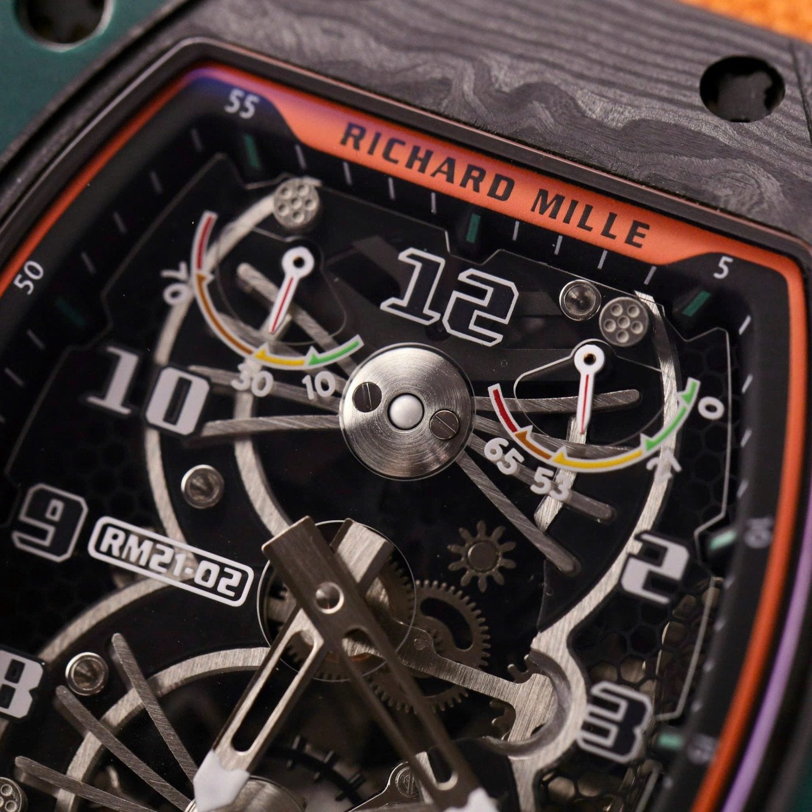 Richard Mille Watch RM21-02 Tourbillon Aerodyne Green 43mm