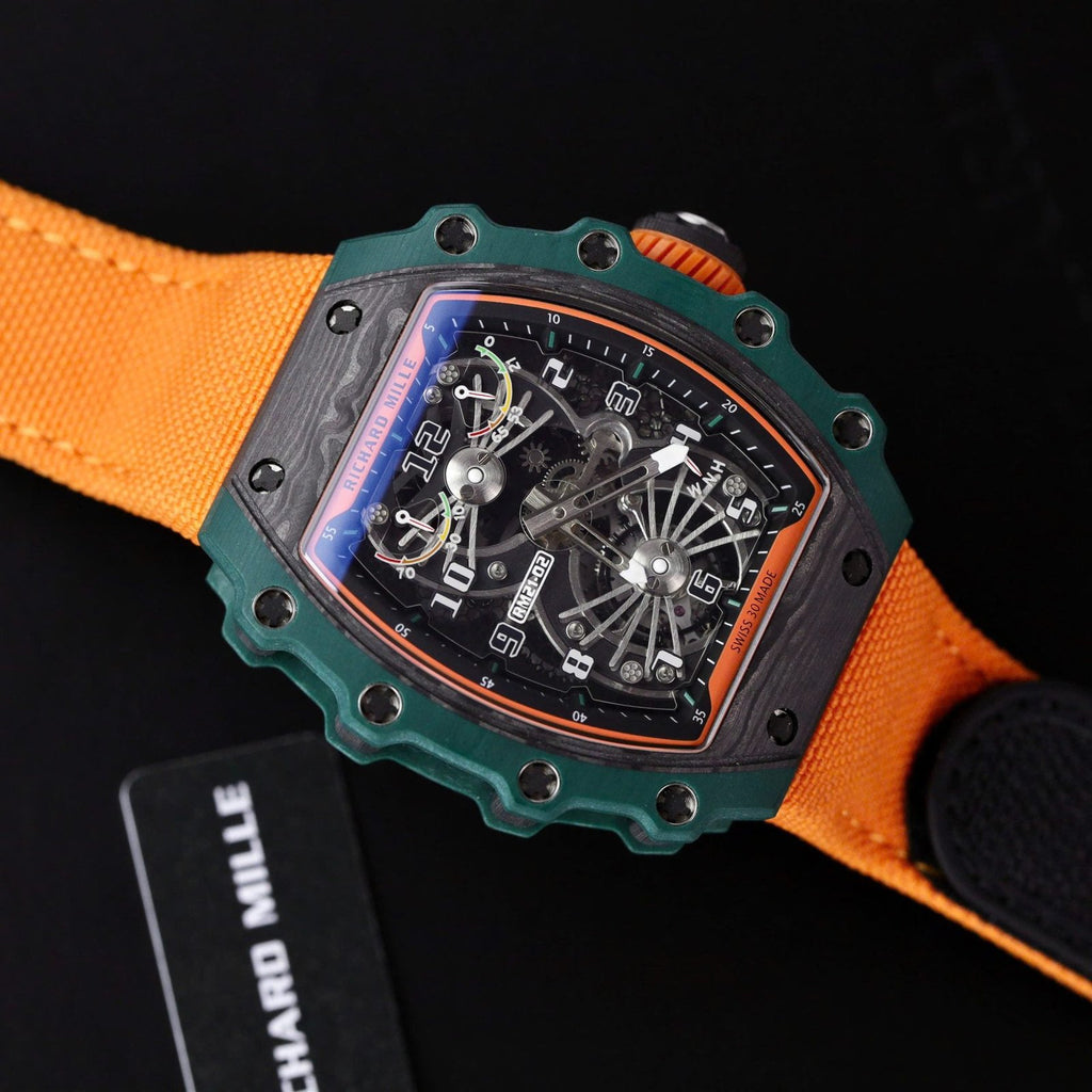Richard Mille Watch RM21-02 Tourbillon Aerodyne Green 43mm