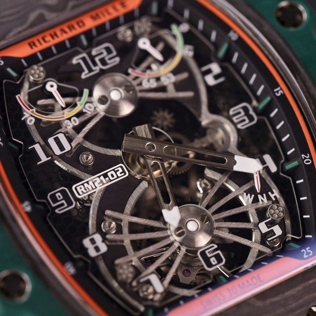 Richard Mille Watch RM21-02 Tourbillon Aerodyne Green 43mm