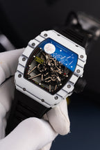 Richard Mille Watch RM35-01 Rafael Nadal White Carbon NTPT 49,9x43mm