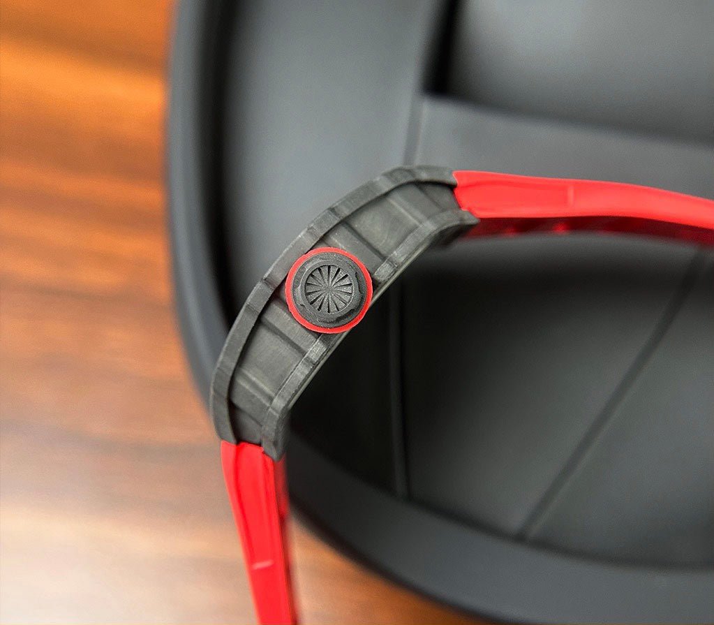Richard Mille RM35-02 Watch Skeleton Red Rubber Strap 44mm