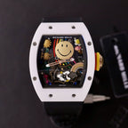 Richard Mille Watch RM88 Smiley Nato Fabic Strap 42mm