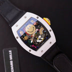 Richard Mille Watch RM88 Smiley Nato Fabic Strap 42mm
