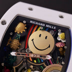 Richard Mille Watch RM88 Smiley Nato Fabic Strap 42mm