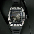 Richard Mille Watch RM010 Men Rubber Strap 40mm