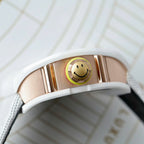 Richard Mille Watch RM88 Smiley White Ceramic 42mm