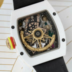 Richard Mille Watch RM88 Smiley White Ceramic 42mm