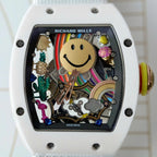 Richard Mille Watch RM88 Smiley White Ceramic 42mm