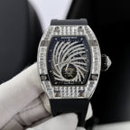 Richard Mille RM51  Watch With Full Diamond 40mm