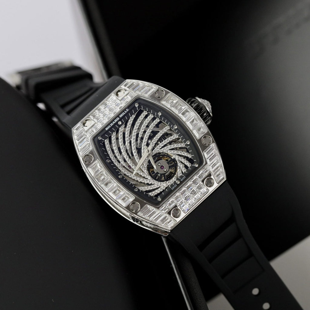 Richard Mille RM51  Watch With Full Diamond 40mm