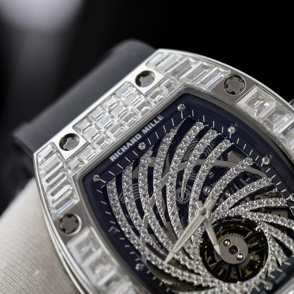 Richard Mille RM51  Watch With Full Diamond 40mm