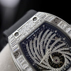 Richard Mille RM51  Watch With Full Diamond 40mm