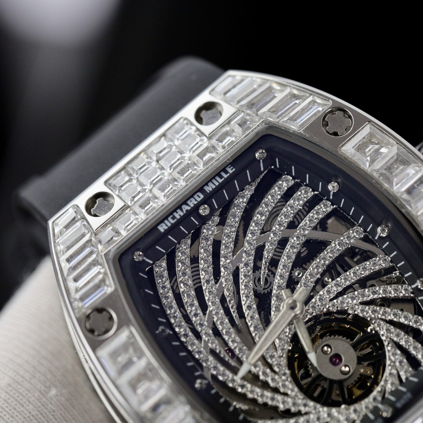 Richard Mille RM51  Watch With Full Diamond 40mm