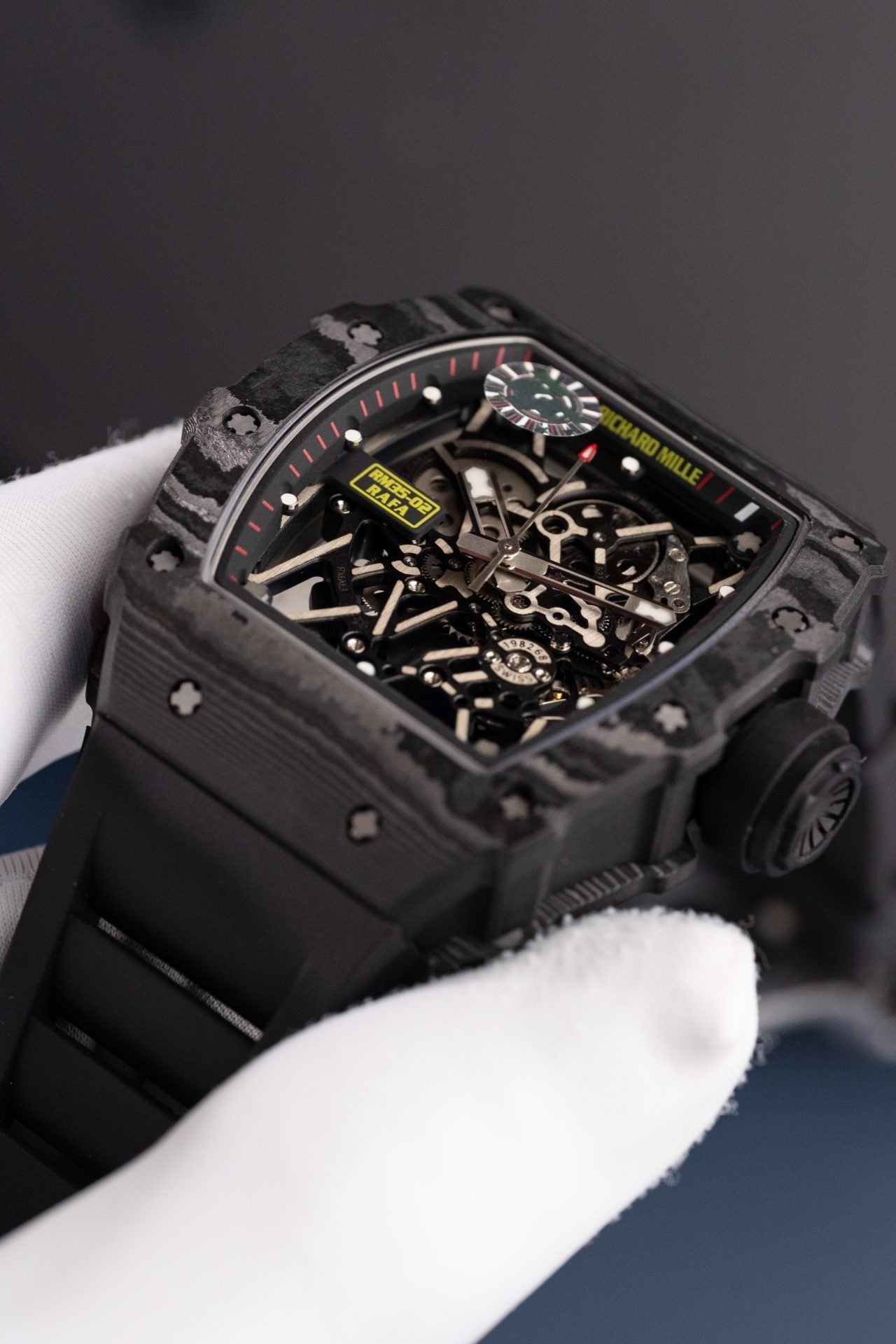 Richard Mille Rm35-02 Black Watch Carbon Super Light 44mm