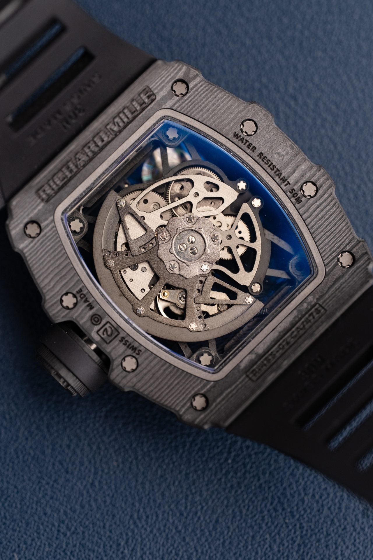 Richard Mille Rm35-02 Black Watch Carbon Super Light 44mm