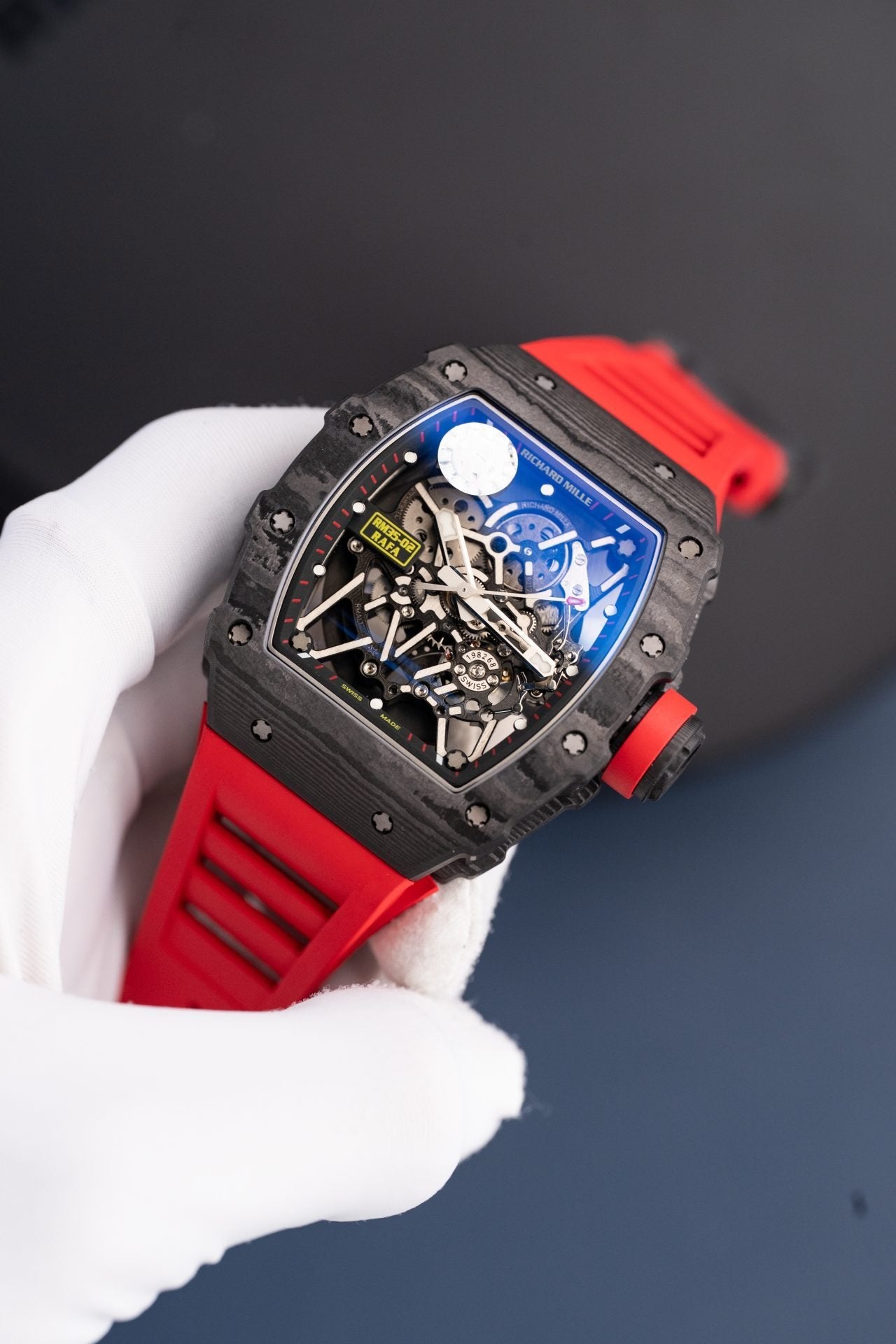 Richard Mille Rm35-02 Red Watch Carbon Super Light 44mm
