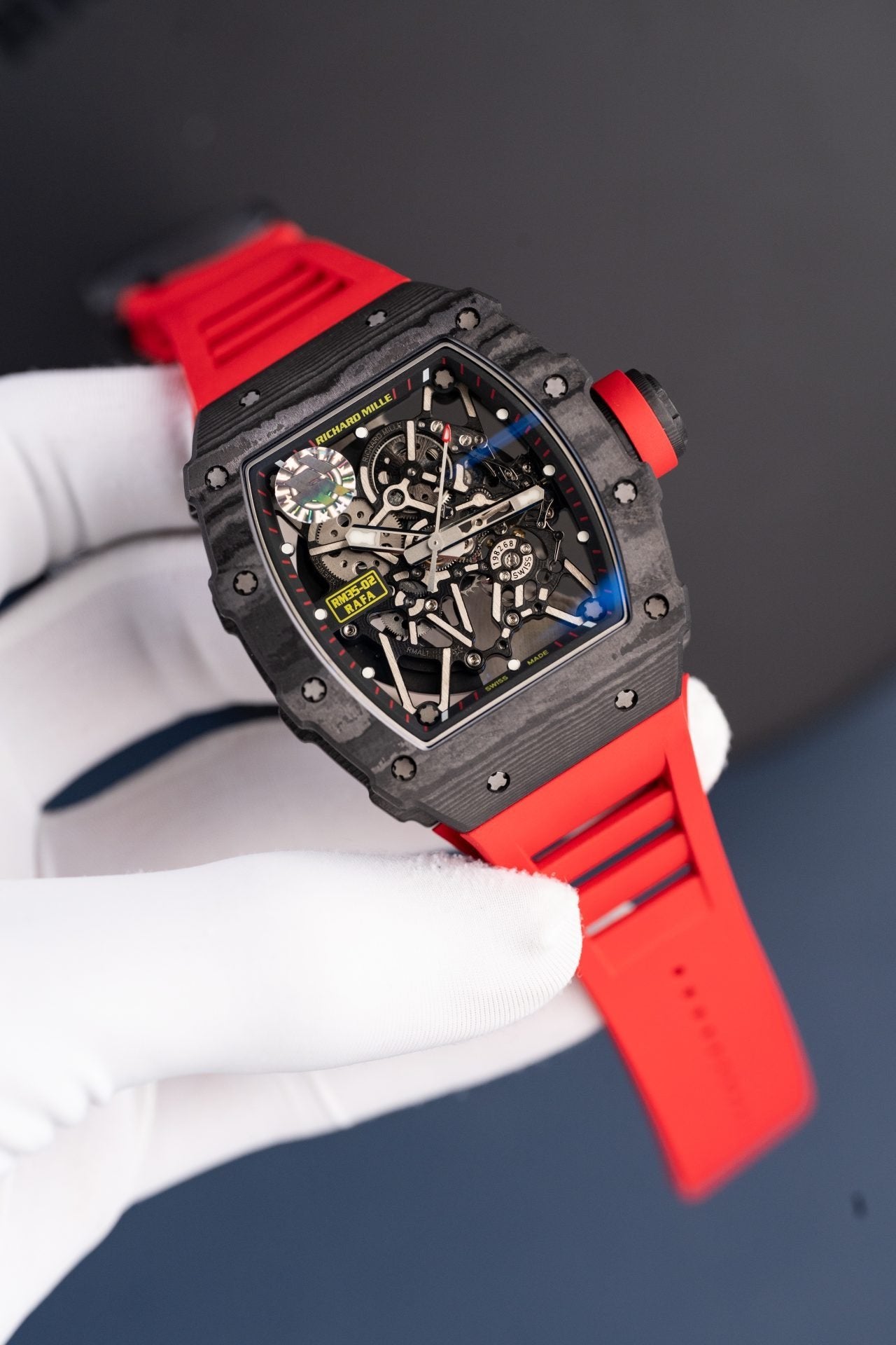 Richard Mille Rm35-02 Red Watch Carbon Super Light 44mm