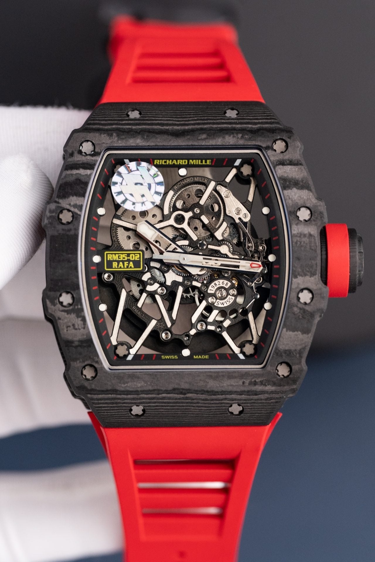 Richard Mille Rm35-02 Red Watch Carbon Super Light 44mm