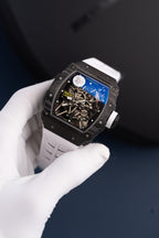Richard Mille Rm35-02 White Watch Carbon Super Light 44mm