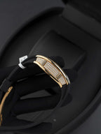 Richard Miller RM007 Watch 18K Gold Wrapped + Moissanite Diamonds 36mm