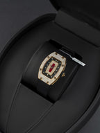Richard Miller RM007 Watch 18K Gold Wrapped + Moissanite Diamonds 36mm