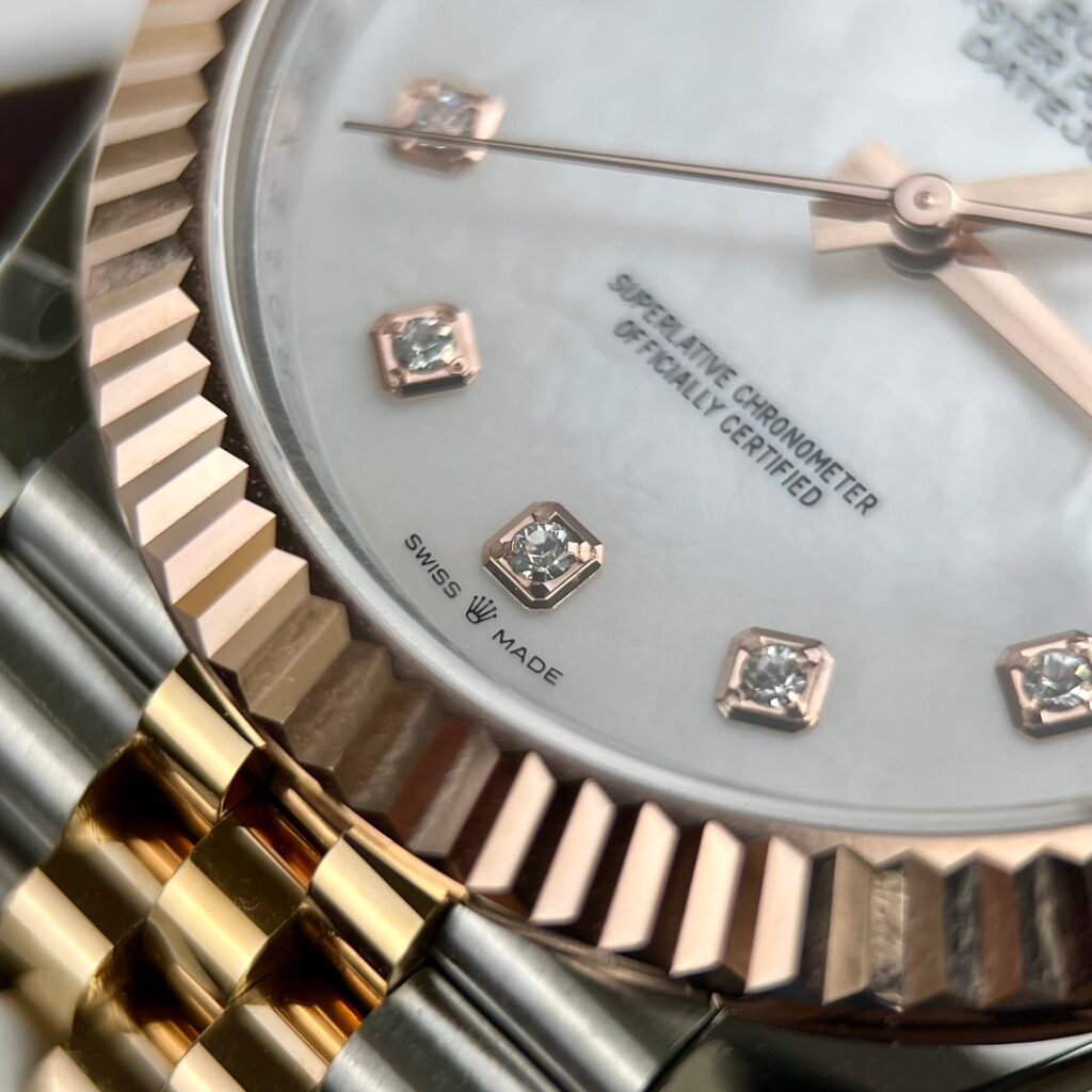 Rolex Watch DateJust 126331 Dial Mother Of Pearl Gold Wrapped 41mm