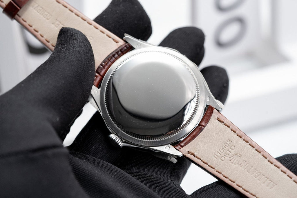 Rolex Cellini 50509 Watch Leather Strap 39mm