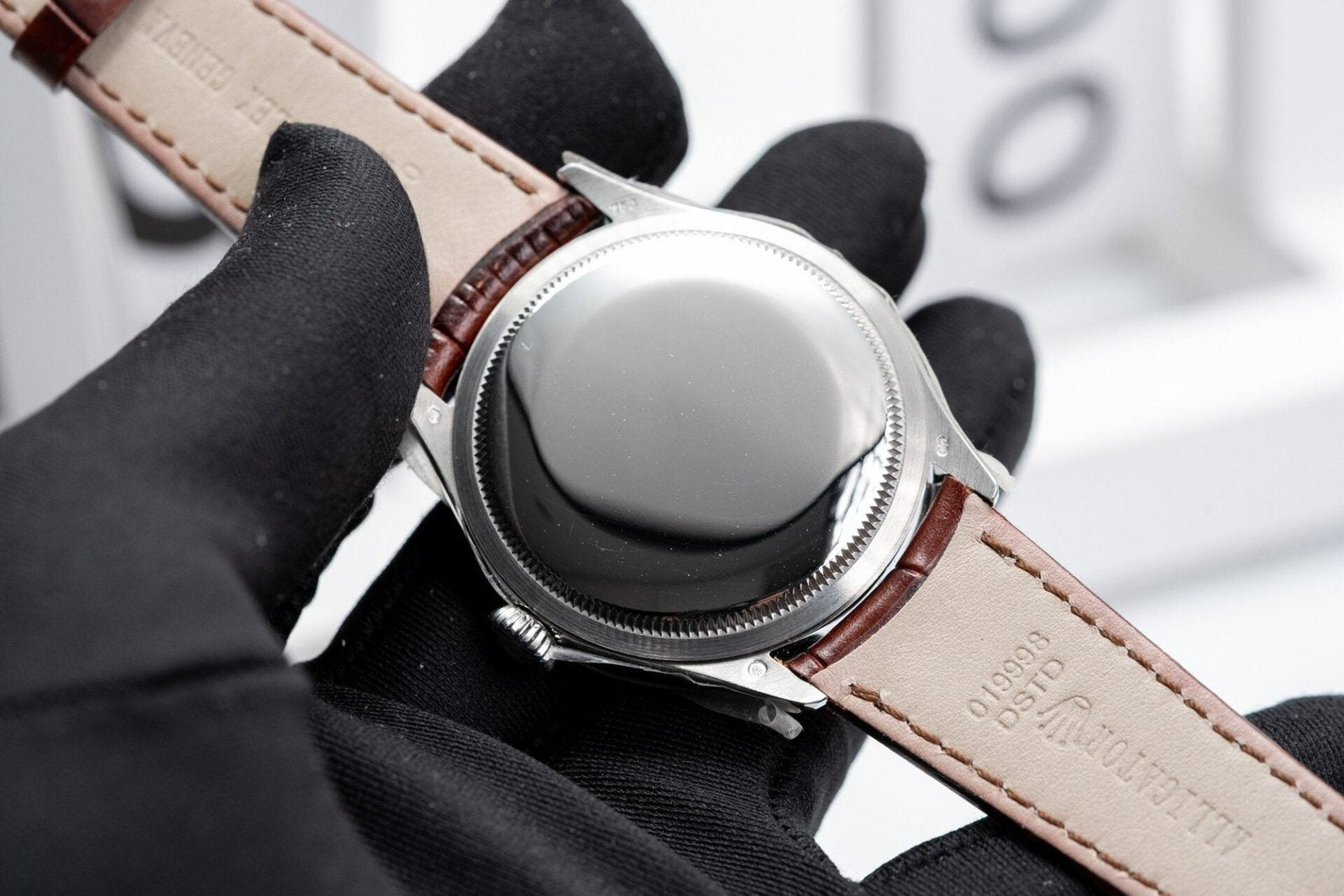 Rolex Cellini 50509 Watch Leather Strap 39mm