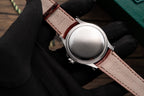 Rolex Watch Cellini Date 50519 Brown Leather Strap 39mm