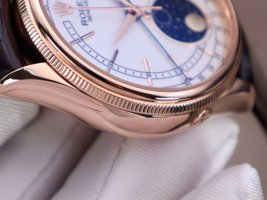 Rolex Cellini Moonphase Watch Gold Wrapped 39mm