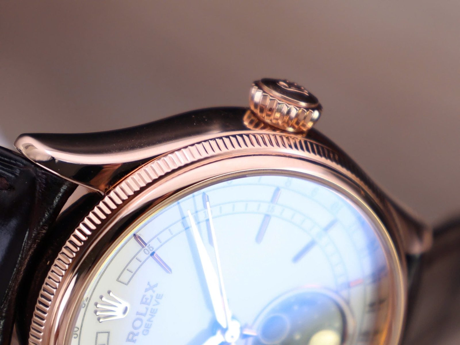 Rolex Cellini Moonphase Watch Gold Wrapped 39mm