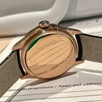Rolex Cellini Time 50505  Watch Leather Strap 39mm