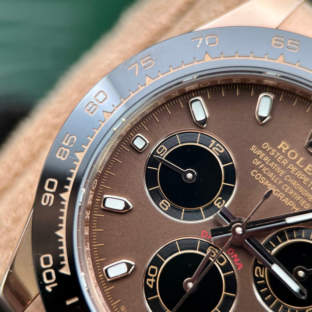 Rolex Watch Daytona 116515LN Gold Wrapped Chocolate Dial 40mm