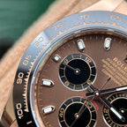 Rolex Watch Daytona 116515LN Gold Wrapped Chocolate Dial 40mm