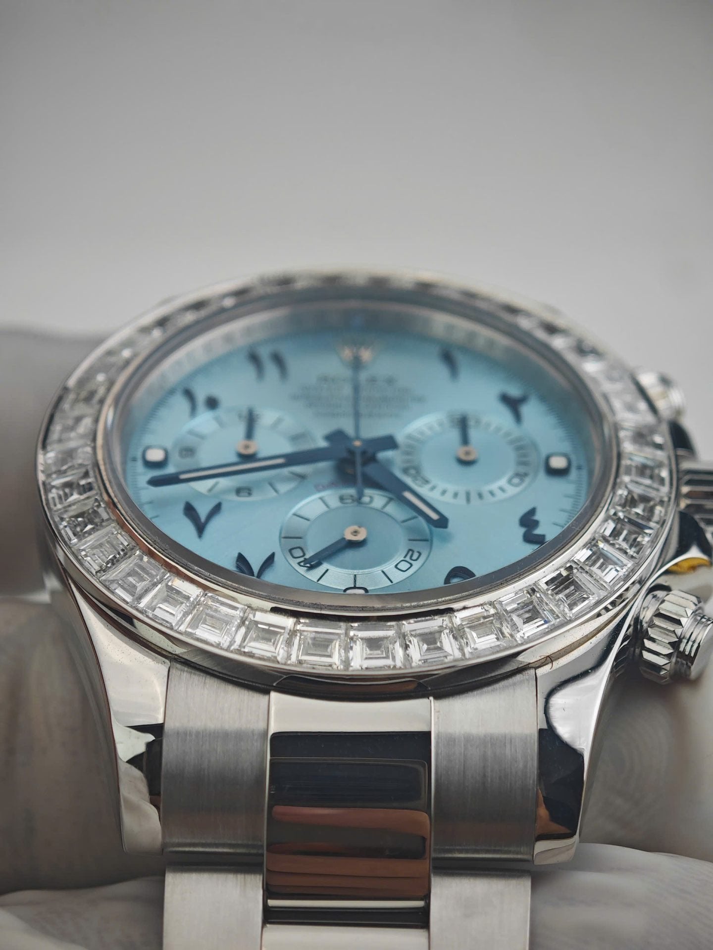 Rolex Cosmograph Daytona 116576TBR Watch Platinum PT950 + Diamonds 40mm