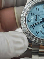 Rolex Cosmograph Daytona 116576TBR Watch Platinum PT950 + Diamonds 40mm