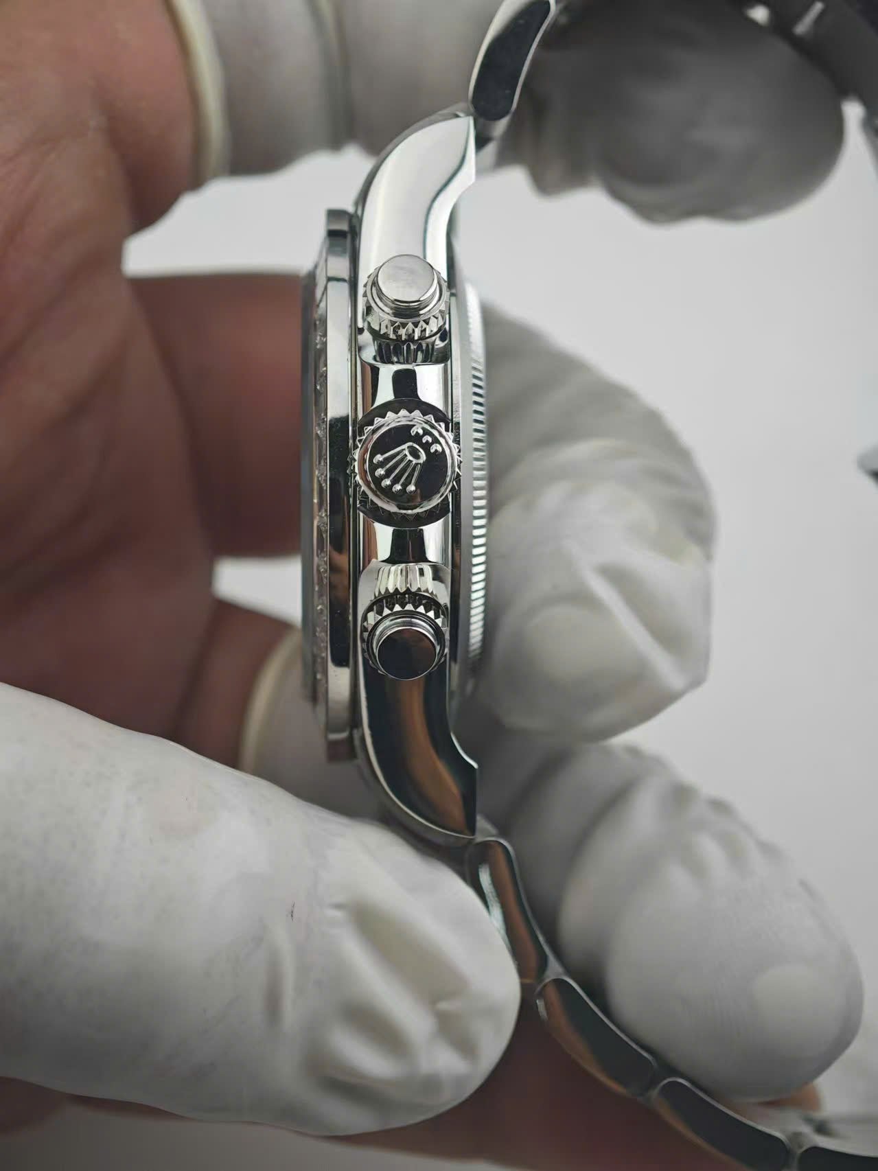 Rolex Cosmograph Daytona 116576TBR Watch Platinum PT950 + Diamonds 40mm