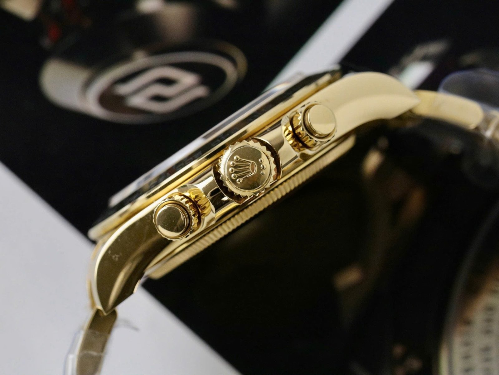 Rolex Watch Daytona 126508 Yellow Dial Oyster Strap 40mm