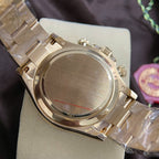 Rolex Cosmograph Daytona 126598TRU Watch 18K Solid Gold + Ruby + Natural Diamonds 40mm