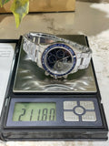 Rolex Daytona 126599TSA Watch 18K Gold Wrapped + Synthetic Blue Sapphire 40mm